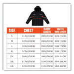 N-Ferno 6466 Thermal Jacket with 500D Nylon Shell, 4X-Large, Black