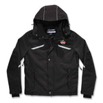 N-Ferno 6466 Thermal Jacket with 500D Nylon Shell, 4X-Large, Black