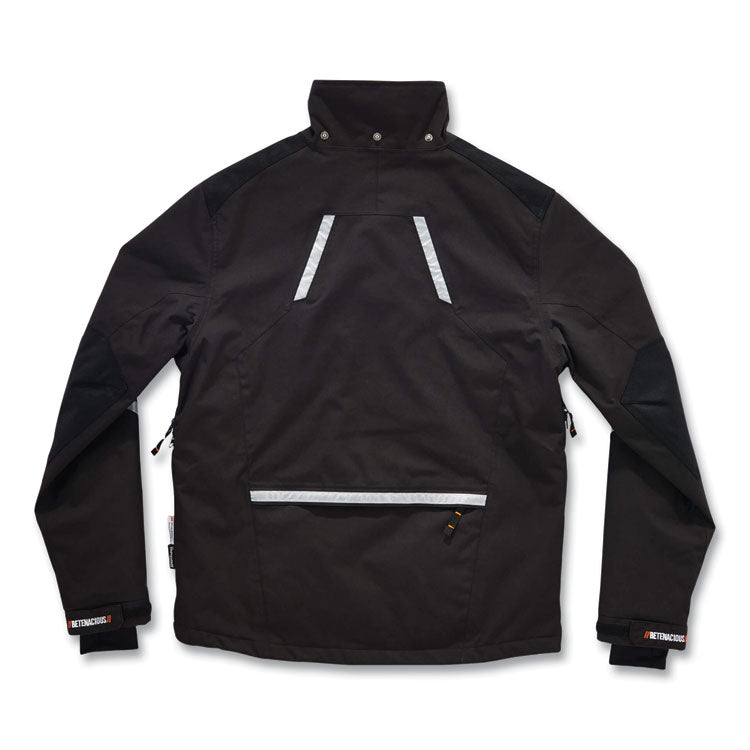N-Ferno 6466 Thermal Jacket with 500D Nylon Shell, 4X-Large, Black