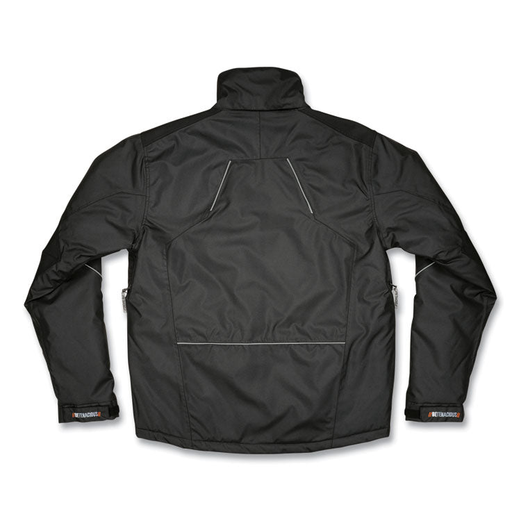 N-Ferno 6467 Winter Work Jacket with 300D Polyester Shell, Small, Black