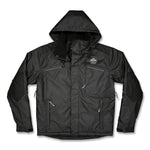 N-Ferno 6467 Winter Work Jacket with 300D Polyester Shell, Medium, Black