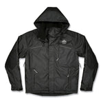 N-Ferno 6467 Winter Work Jacket with 300D Polyester Shell, Large, Black