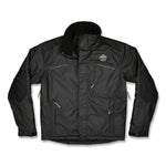 N-Ferno 6467 Winter Work Jacket with 300D Polyester Shell, Large, Black