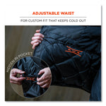 N-Ferno 6467 Winter Work Jacket with 300D Polyester Shell, X-Large, Black