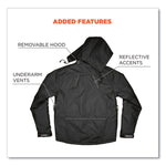 N-Ferno 6467 Winter Work Jacket with 300D Polyester Shell, 2X-Large, Black