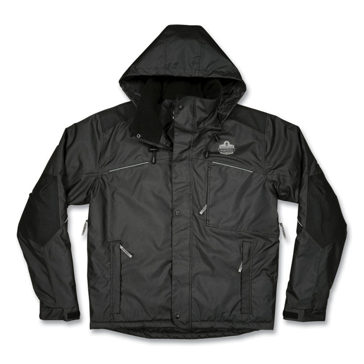 N-Ferno 6467 Winter Work Jacket with 300D Polyester Shell, 2X-Large, Black