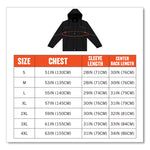 N-Ferno 6467 Winter Work Jacket with 300D Polyester Shell, 4X-Large, Black