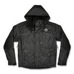 N-Ferno 6467 Winter Work Jacket with 300D Polyester Shell, 4X-Large, Black
