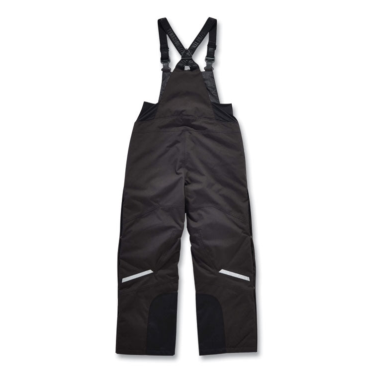 N-Ferno 6471 Thermal Bibs with 500D Nylon Shell, Medium, Black