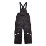 N-Ferno 6471 Thermal Bibs with 500D Nylon Shell, Large, Black