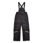 N-Ferno 6471 Thermal Bibs with 500D Nylon Shell, 2X-Large, Black