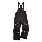 N-Ferno 6471 Thermal Bibs with 500D Nylon Shell, 2X-Large, Black
