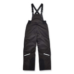 N-Ferno 6471 Thermal Bibs with 500D Nylon Shell, 4X-Large, Black