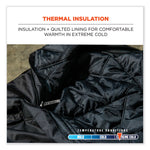 N-Ferno 6472 Thermal Bib with 300D Oxford Shell, 4X-Large, Black