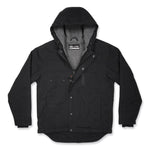 N-Ferno 6468 Duck Canvas Work Jacket, Large, Black