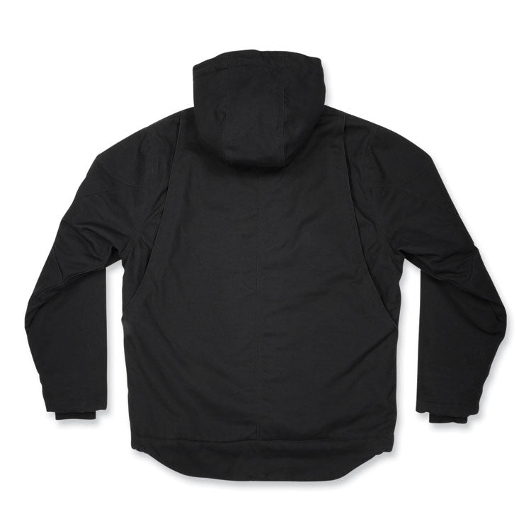 N-Ferno 6468 Duck Canvas Work Jacket, X-Large, Black