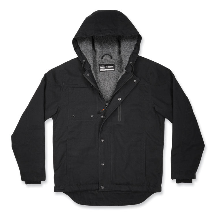 N-Ferno 6468 Duck Canvas Work Jacket, 2X-Large, Black