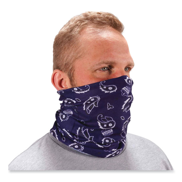 Chill-Its 6485 Multi-Band, Polyester, One Size Fits Most, Navy Western