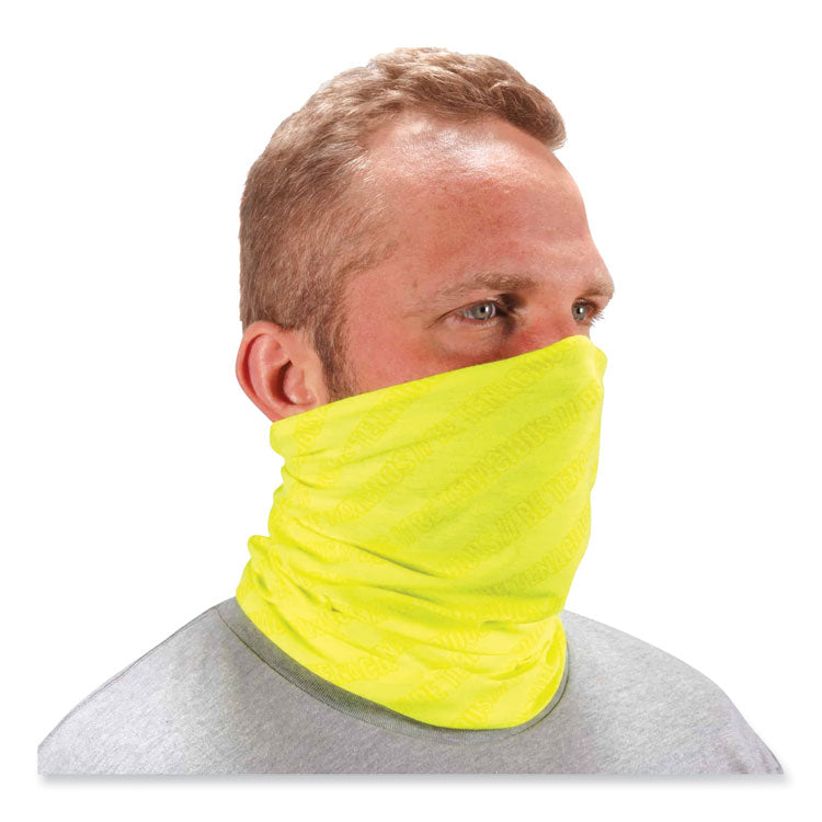 Chill-Its 6485 Multi-Band, Polyester, One Size Fits Most, Hi-Vis Lime