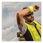 Chill-Its 6485 Multi-Band, Polyester, One Size Fits Most, Hi-Vis Lime