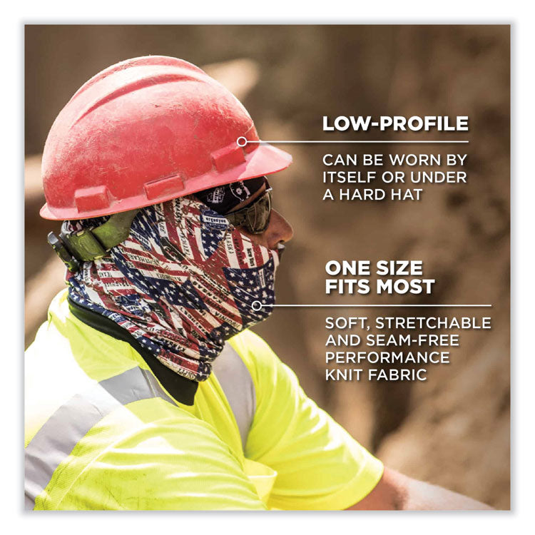 Chill-Its 6485 Multi-Band, Polyester, One Size Fits Most, Hi-Vis Orange