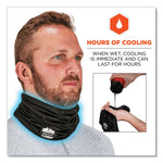 Chill-Its 6487 Cooling Performance Knit Multi-Band, Polyester/Spandex, One Size Fits Most, Black