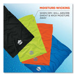 Chill-Its 6487 Cooling Performance Knit Multi-Band, Polyester/Spandex, One Size Fits Most, Black