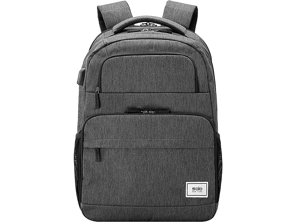 Solo New York Re:Discover Laptop Backpack, Medium, Gray (UBN715-10/4)