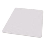 EverLife Chair Mat for Medium Pile Carpet, 36 x 48, Clear