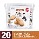 Pepperidge Farm Double Dark Chocolate Milano Cookies, 0.75 oz, 20/Pack (220-02248)