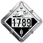 Labelmaster 8 Legend Placard With Mounting Holes (126-CTP)