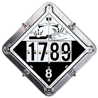 Labelmaster 8 Legend Placard With Mounting Holes (126-CTP)