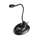 Adesso Xtream M1 Desktop Omnidirectional Gooseneck Microphone, Black (ADEXTREAMM1)