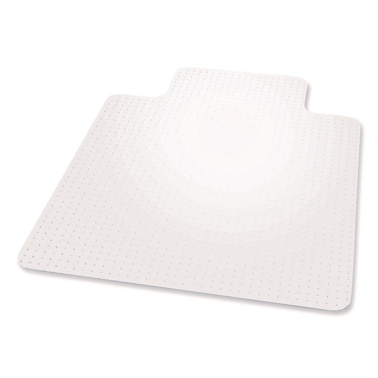EverLife Chair Mat for Extra High Pile Carpet wih Lip, 45 x 53, Clear
