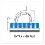 EverLife Chair Mat for Extra High Pile Carpet, 60 x 72, Clear