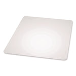 EverLife Textured Chair Mat for Hard Floors, Square, 60 x 60, Clear