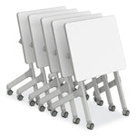 Learn Nesting Rectangle Desk, 28" x 22.25" x 29.5", Gray