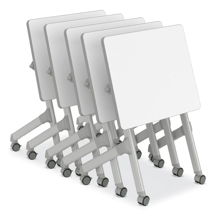 Learn Nesting Rectangle Desk, 28" x 22.25" x 29.5", Gray