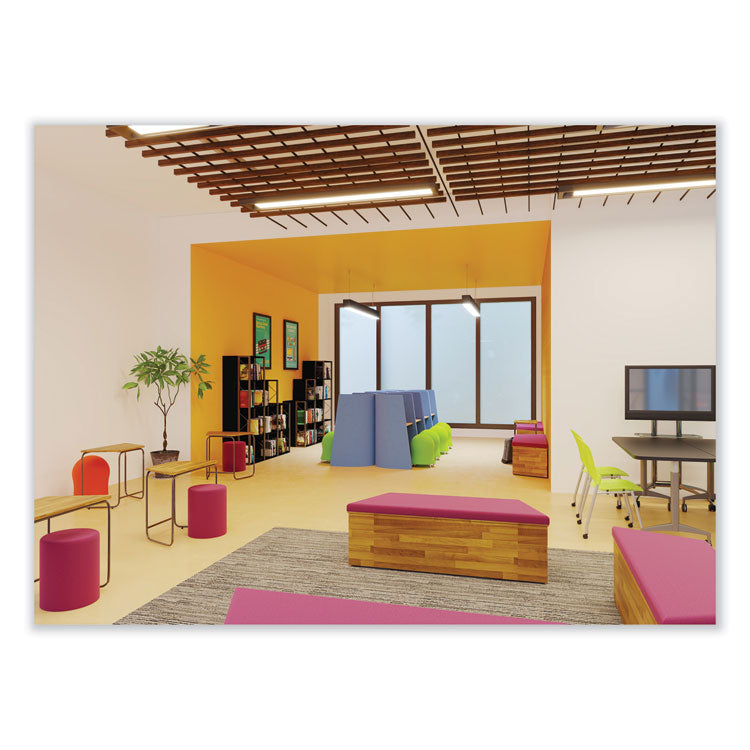 Roam Touchdown Workstation, 33" x 30" x 51.5", Beech/Tan
