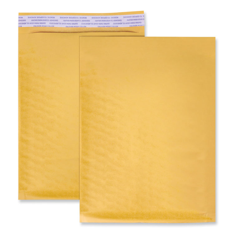 Peel Seal Strip Cushioned Mailer, #7, Extension Flap, Self-Adhesive Closure, 14.25 x 20, 25/Carton