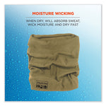 Chill-Its 6486 FR Multi-Band, Nomex, One Size Fits Most, Khaki