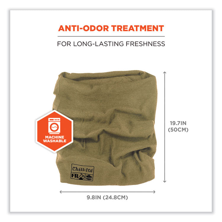 Chill-Its 6486 FR Multi-Band, Nomex, One Size Fits Most, Khaki