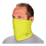 Chill-Its 6489 2-Layer Cooling Performance Knit MultiBand, Polyester/Spandex, 2X-Large/3X-Large, Hi-Vis Lime