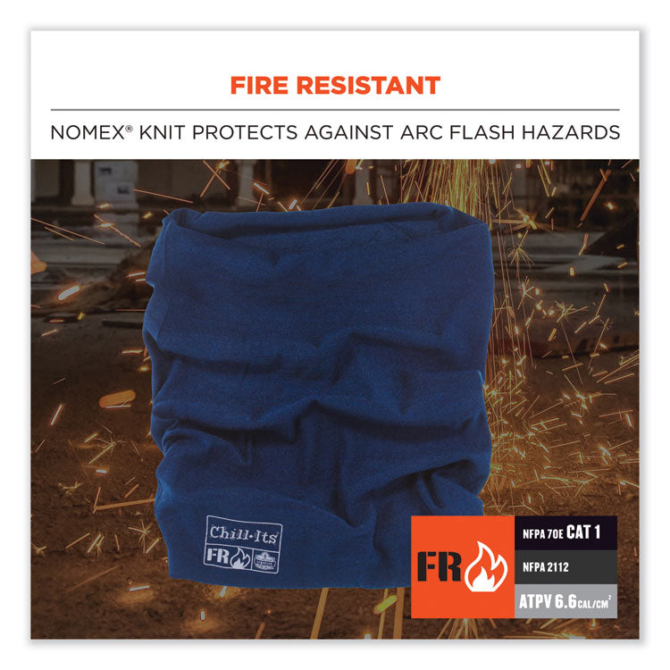 Chill-Its 6486 FR Multi-Band, Nomex, One Size Fits Most, Navy