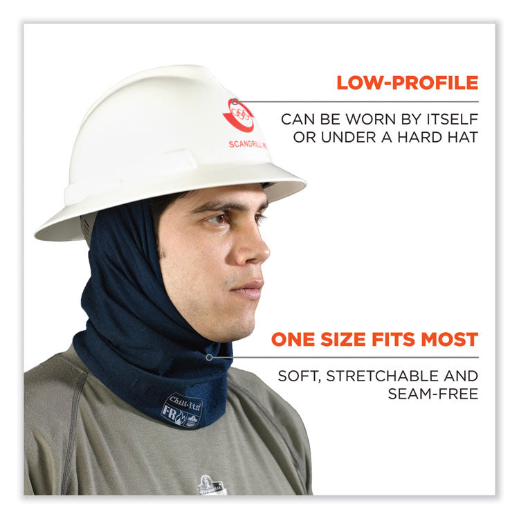 Chill-Its 6486 FR Multi-Band, Nomex, One Size Fits Most, Navy