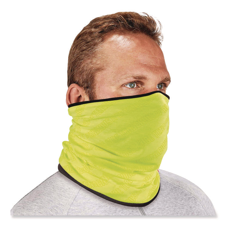 N-Ferno 6491 Reversible Thermal Fleece + Poly Multi-Band, One Size Fits Most, Lime