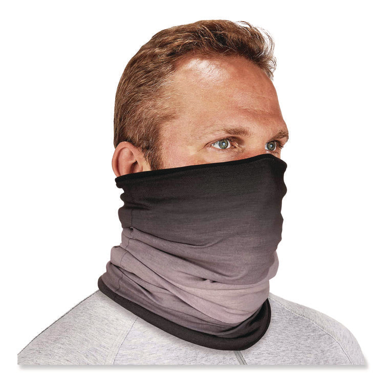 N-Ferno 6491 Reversible Thermal Fleece + Poly Multi-Band, One Size Fits Most, Light Gray Fade