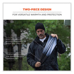 N-Ferno 6492 2-Piece Thermal Fleece + Poly Multi-Band, One Size Fits Most, Lime