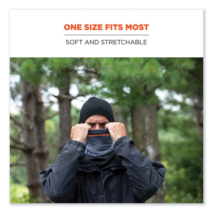N-Ferno 6492 2-Piece Thermal Fleece + Poly Multi-Band, One Size Fits Most, Lime
