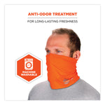 Chill-Its 6489 2-Layer Cooling Performance Knit Multi-Band, Polyester/Spandex, Large/X-Large, Hi-Vis Orange